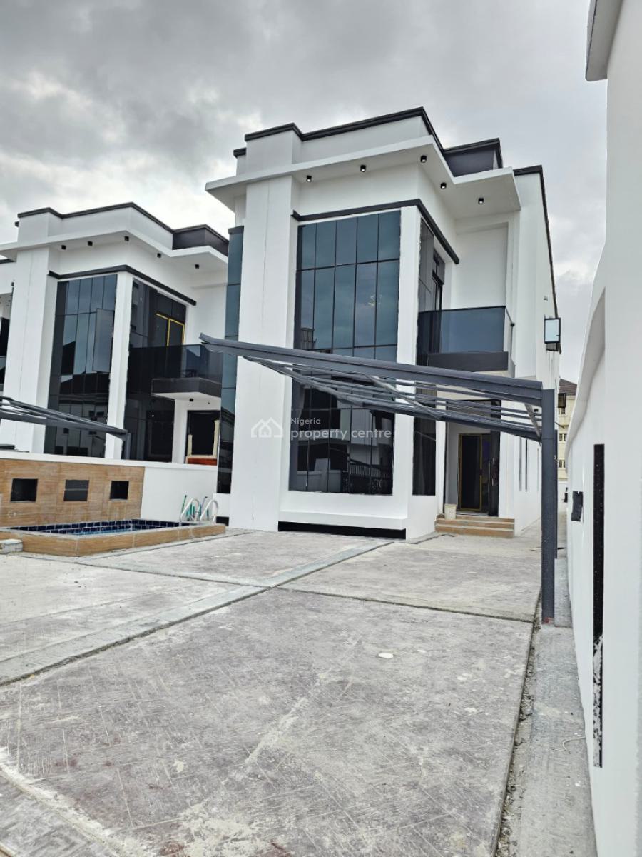 Deluxe 5 Bedroom Fully Detached Duplex with a Gym and Swimming Pool, Orchid, Lekki, Lagos, Detached Duplex for Sale