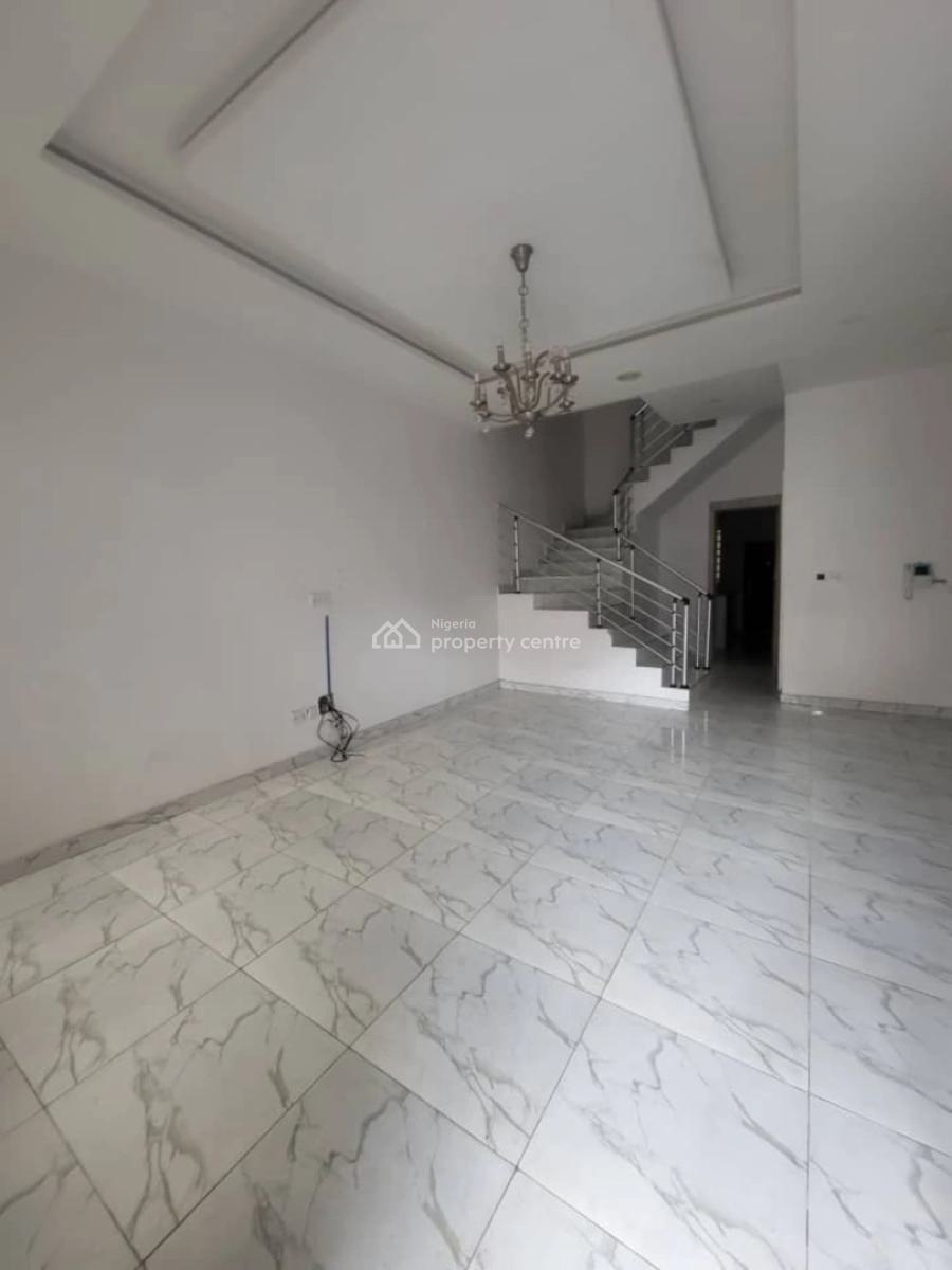 Spacious 4 Bedroom Semi Detached Duplex with Bq, Chevron, Lekki, Lagos, Semi-detached Duplex for Rent