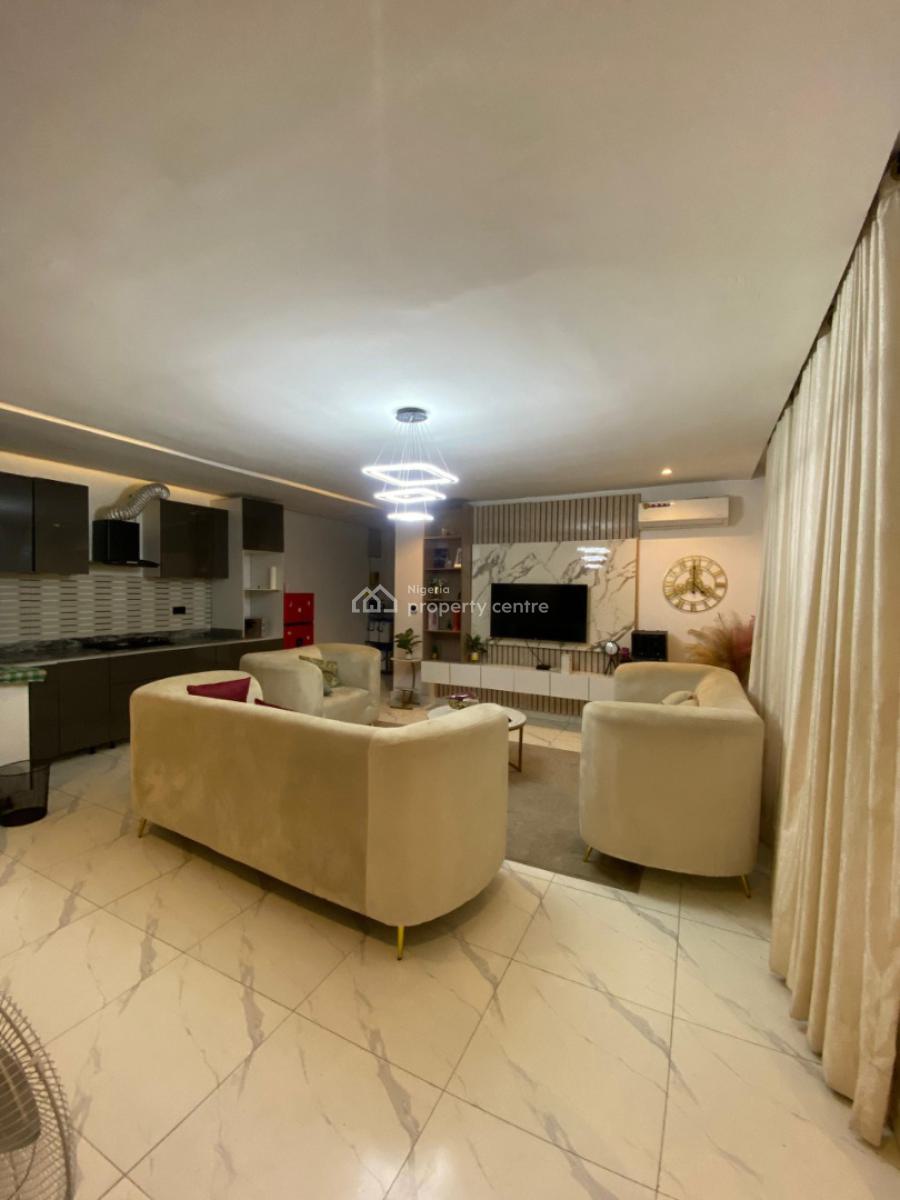 Fully Furnished 2 Bedroom Apartment with Solar Inverter, Pool & Gym, Ologolo, Lekki, Lagos, Flat / Apartment for Rent