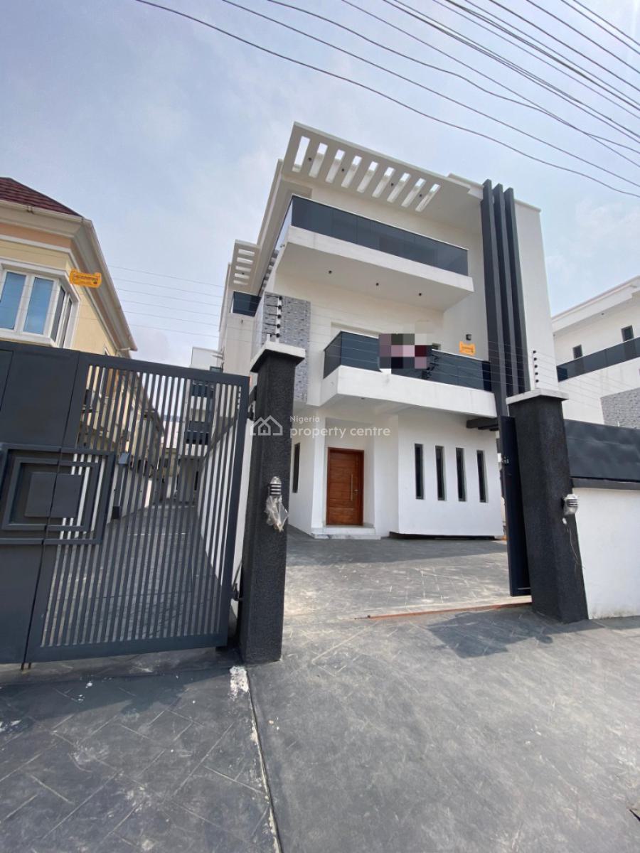 5 Bedroom Fully Detached Duplex with Bq, Penthouse & Inverter, Ologolo, Lekki, Lagos, Detached Duplex for Sale