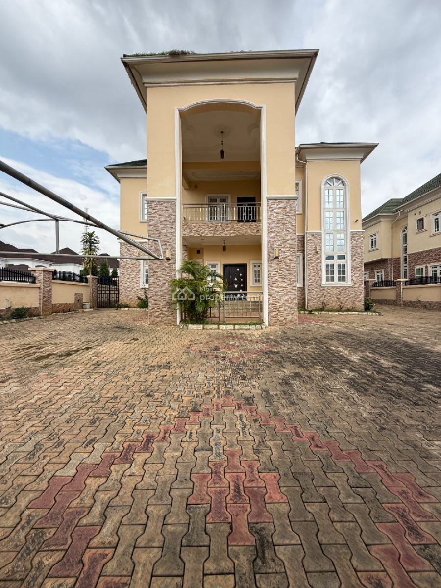 a Luxurious 5bedroom Fully Detached Duplex with a Room Bq, Katampe Main, Katampe, Abuja, Detached Duplex for Rent