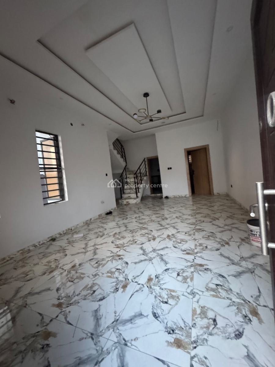 Hot 🥵ditress Sell Newly Built 4 Bedroom Duplex Semi Detached with Bq, Ologolo Lekki Not Far From Road, Lekki, Lagos, Semi-detached Duplex for Sale