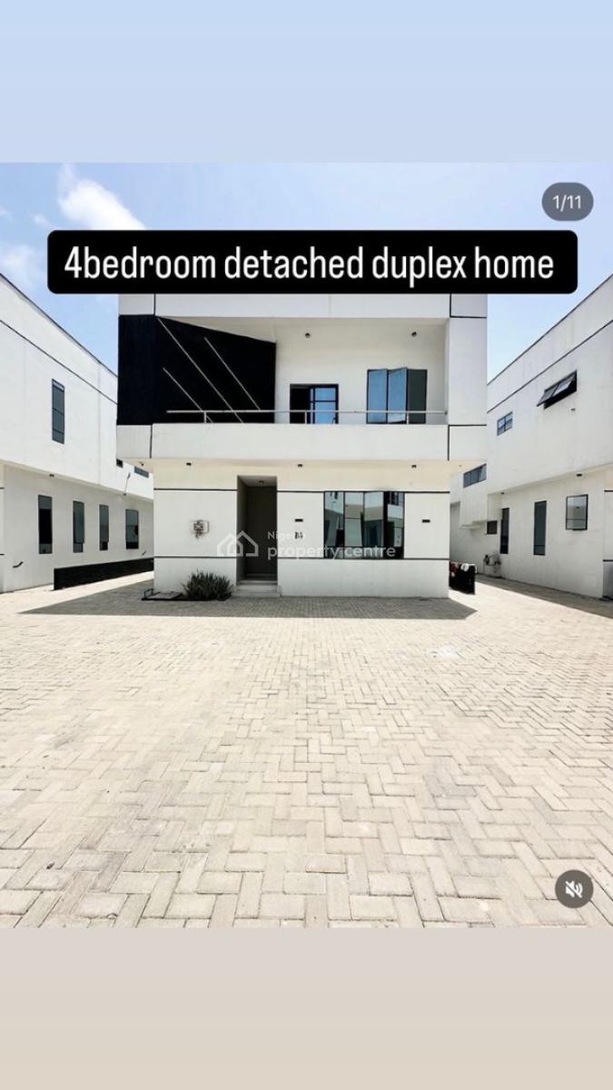 Fantastic 4bedroom Detached Duplex, Orchid, Lekki, Lagos, Detached Duplex for Sale