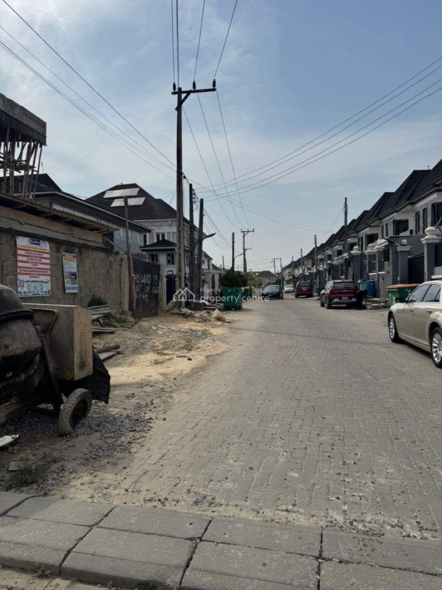 Drive Way Half Plot on Chevron Drive, Chevron Drive, Lekki, Lagos, Residential Land for Sale
