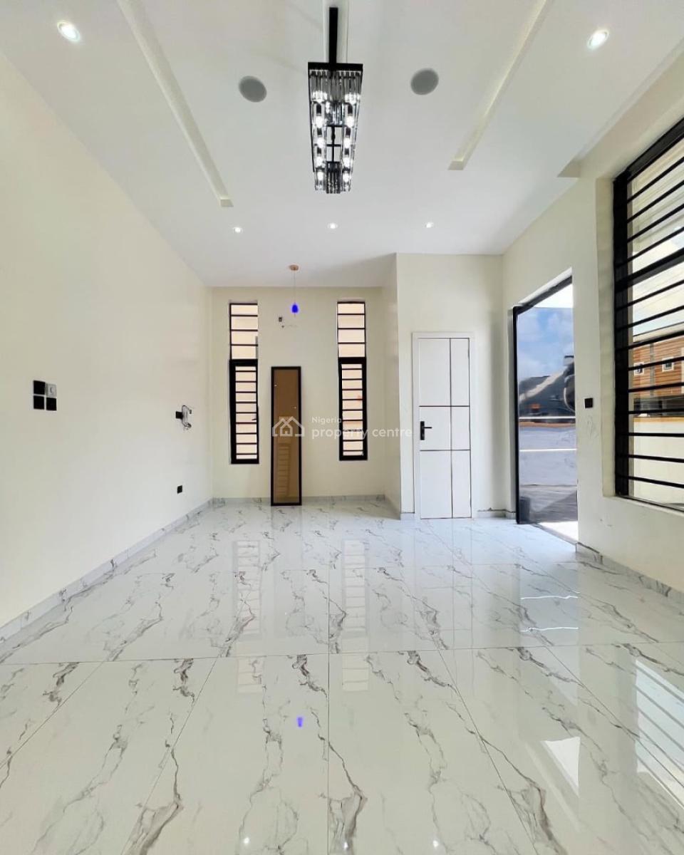 Fully Detached 4 Bedroom Smart Home Duplex with Bq, Lagos Business School, Ajah, Lagos, Terraced Duplex for Sale
