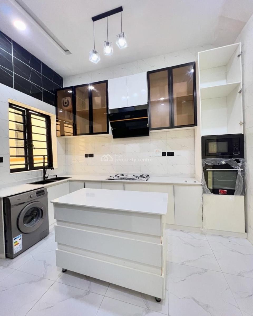 Fully Detached 4 Bedroom Smart Home Duplex with Bq, Lagos Business School, Ajah, Lagos, Terraced Duplex for Sale