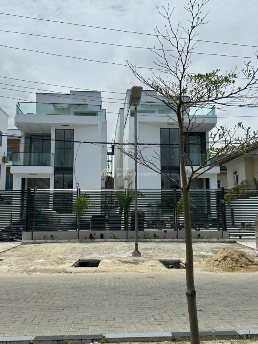 Contemporary 5 Bedroom Detached Duplex, Chevron Lekki, Lekki, Lagos, Detached Duplex for Sale