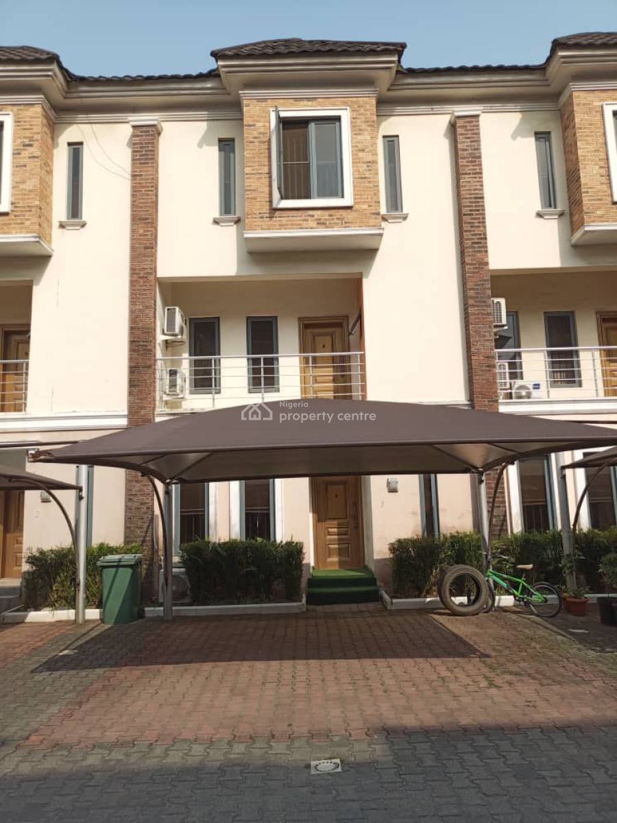 Executive 4bedroom Terrace Duplex, Chevron, Lekki, Lagos, Terraced Duplex for Rent
