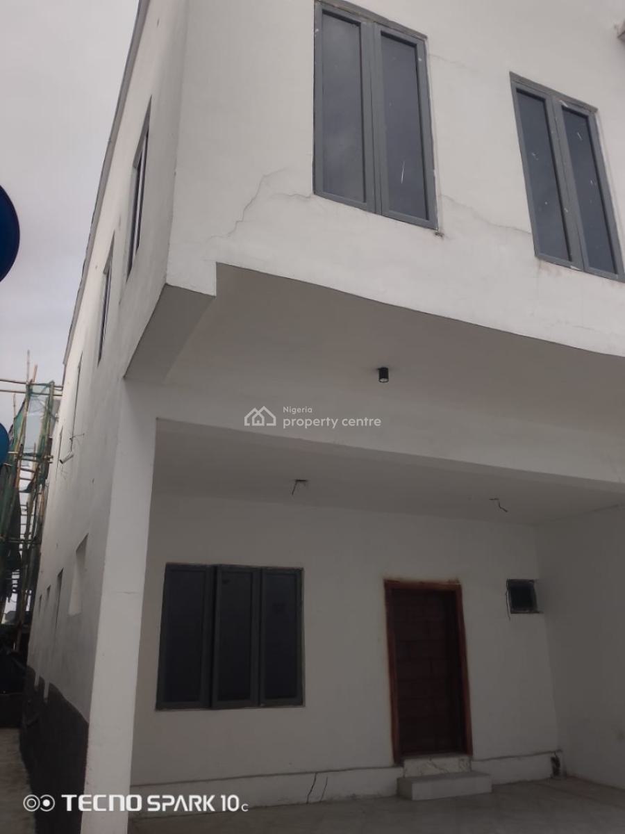 Bran New Fully Serviced 4 Bedrooms Terrace Duplex in a Gated Estate, Lekki Conservation Road /gated Estate with Access Code, Lekki Phase 2, Lekki, Lagos, Terraced Duplex for Rent