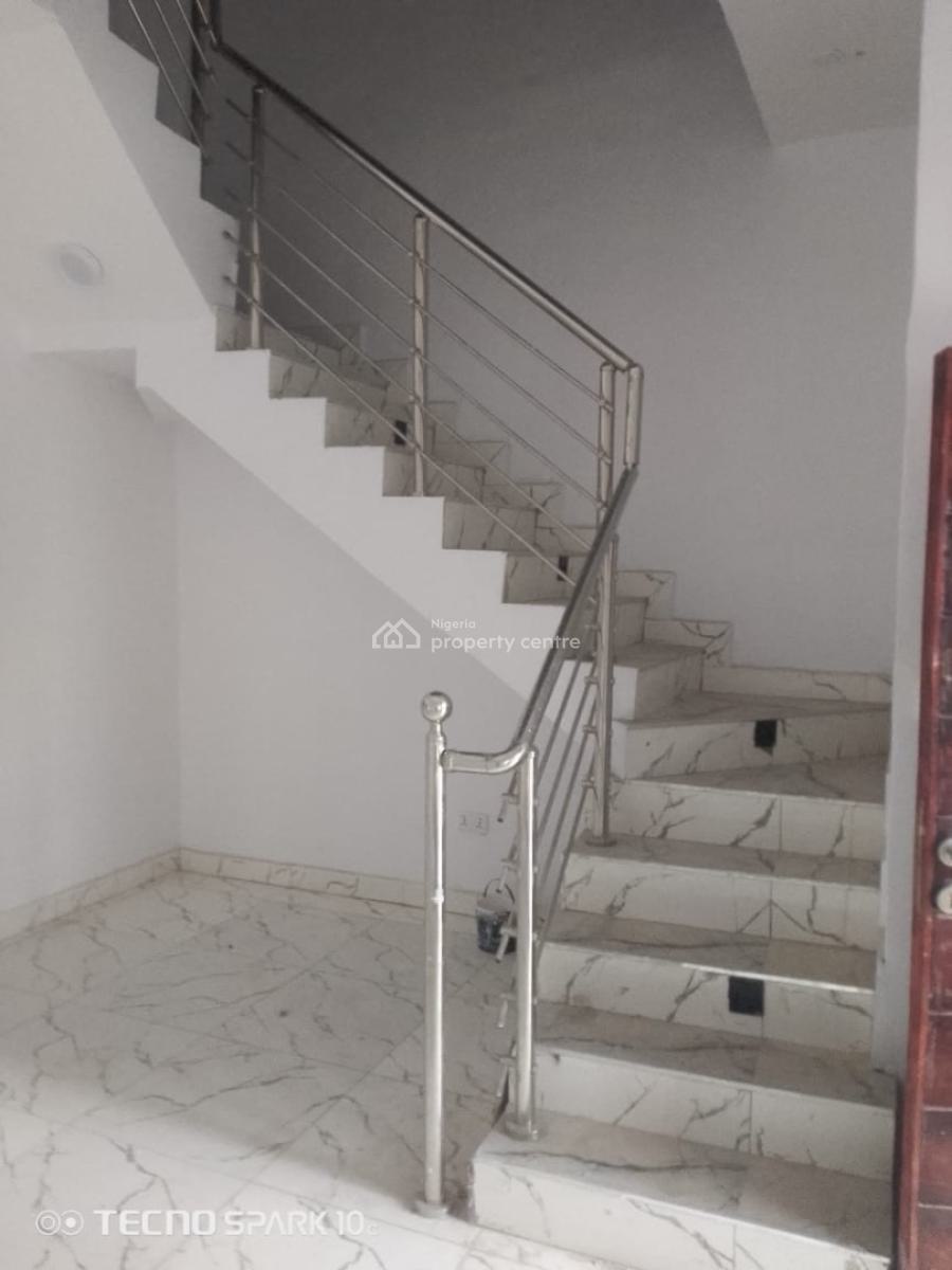 Bran New Fully Serviced 4 Bedrooms Terrace Duplex in a Gated Estate, Lekki Conservation Road /gated Estate with Access Code, Lekki Phase 2, Lekki, Lagos, Terraced Duplex for Rent