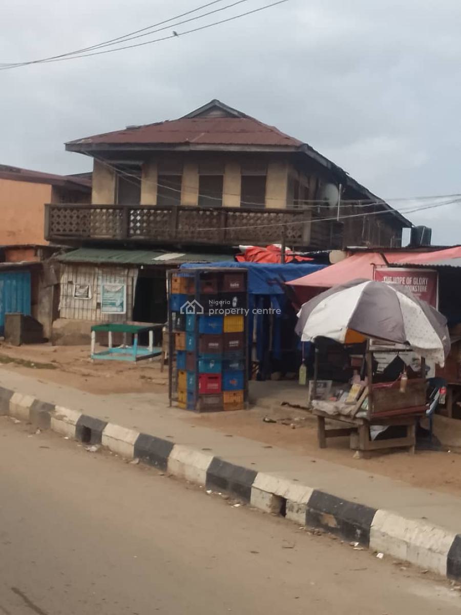 a Tenement Story Building on Almost a Plot of Land  Available, Off Kayode Street Onipanu, Ilupeju, Lagos, Block of Flats for Sale