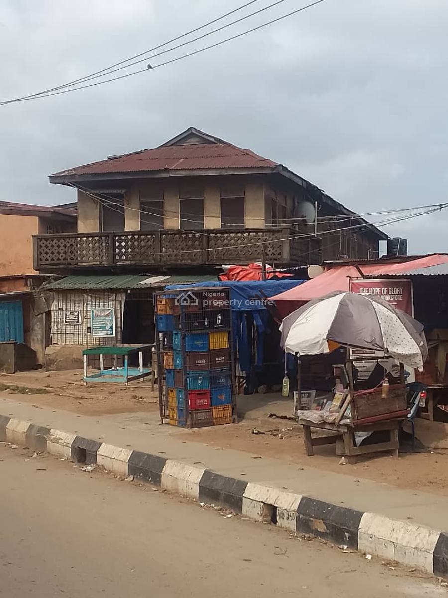a Tenement Story Building on Almost a Plot of Land  Available, Off Kayode Street Onipanu, Ilupeju, Lagos, Block of Flats for Sale