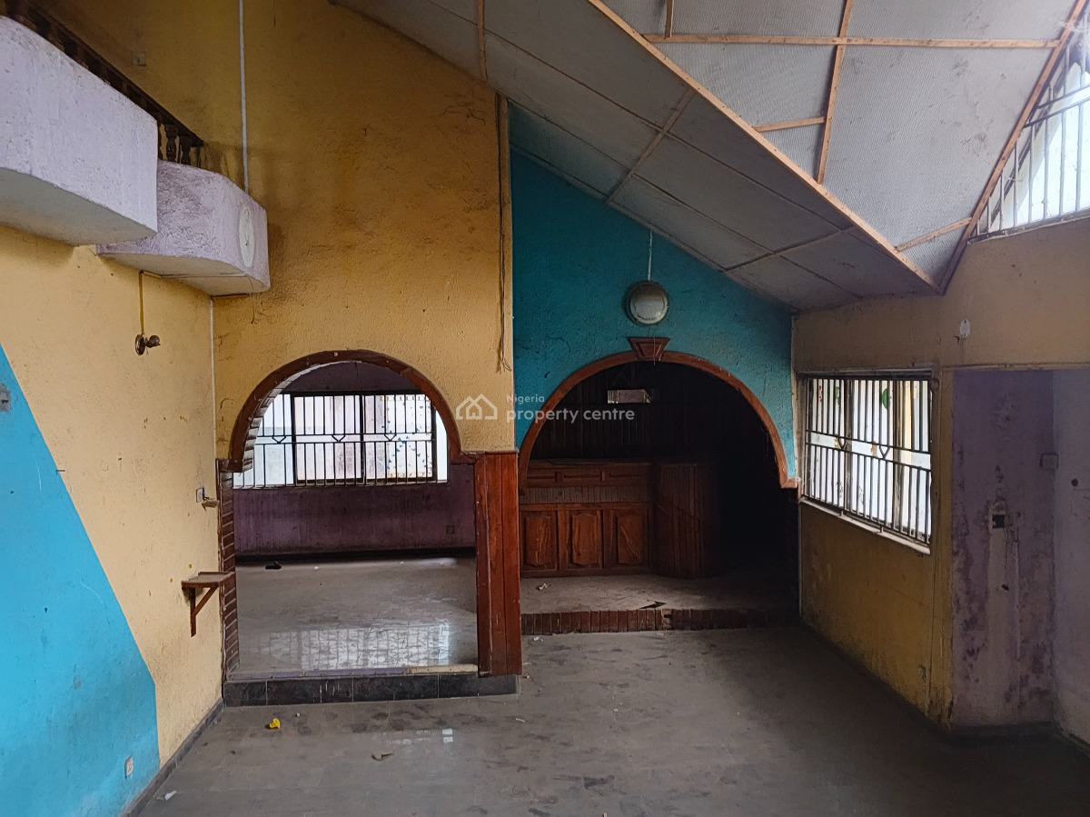 7 Bedroom Duplex with 2 Bq and Security Post on a Full Plot of Land Va, Gowon Estate Ipaja Lagos, Ipaja, Lagos, Detached Duplex for Sale