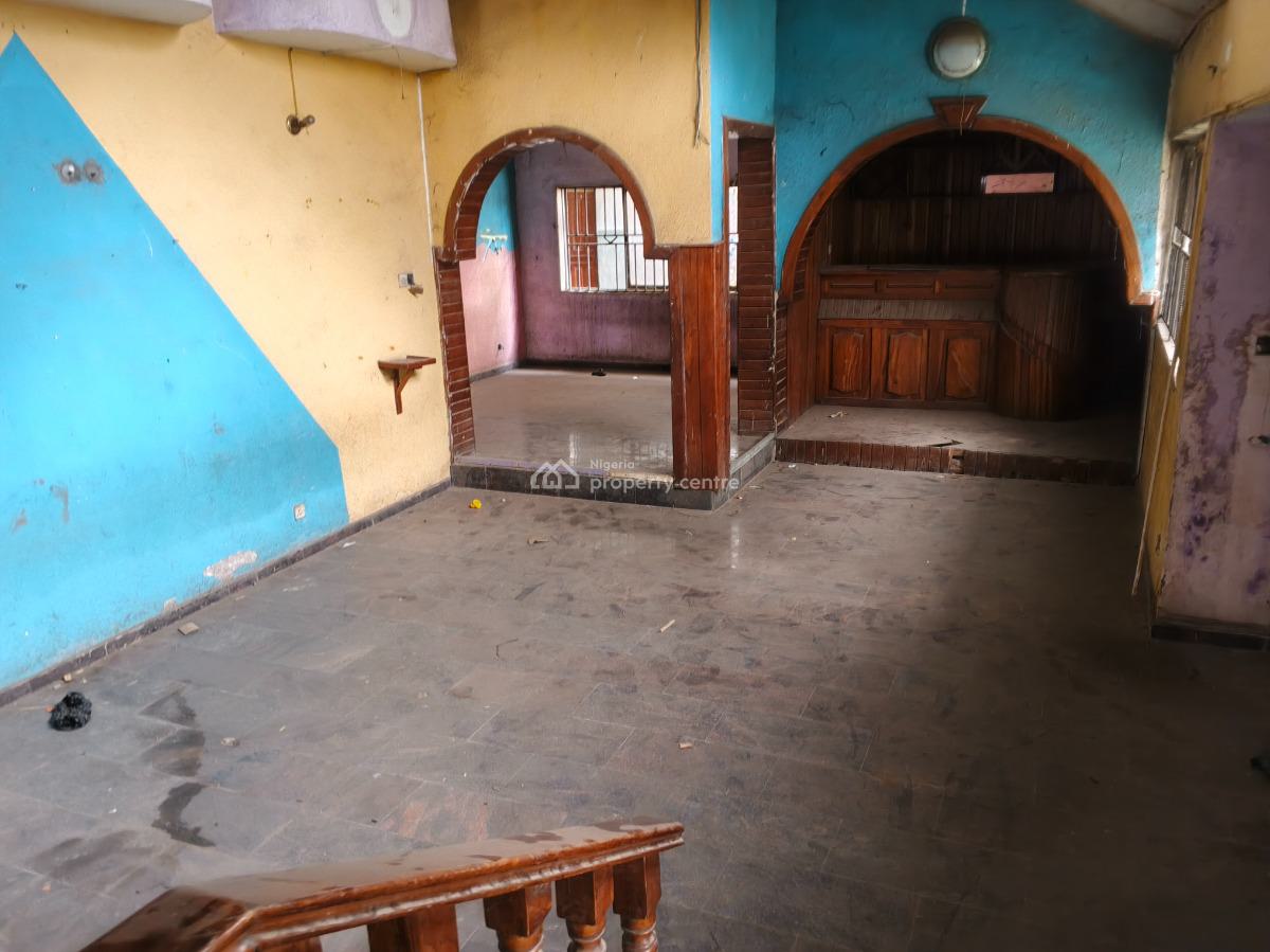 7 Bedroom Duplex with 2 Bq and Security Post on a Full Plot of Land Va, Gowon Estate Ipaja Lagos, Ipaja, Lagos, Detached Duplex for Sale