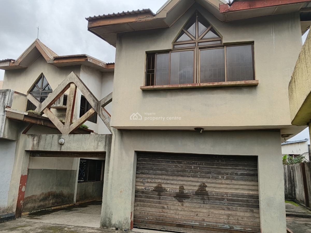 7 Bedroom Duplex with 2 Bq and Security Post on a Full Plot of Land Va, Gowon Estate Ipaja Lagos, Ipaja, Lagos, Detached Duplex for Sale