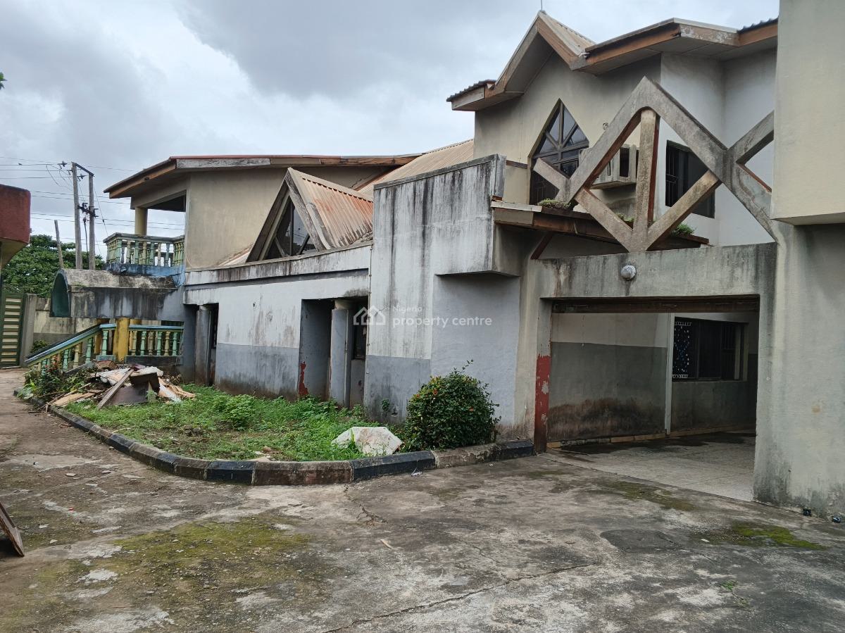 7 Bedroom Duplex with 2 Bq and Security Post on a Full Plot of Land Va, Gowon Estate Ipaja Lagos, Ipaja, Lagos, Detached Duplex for Sale