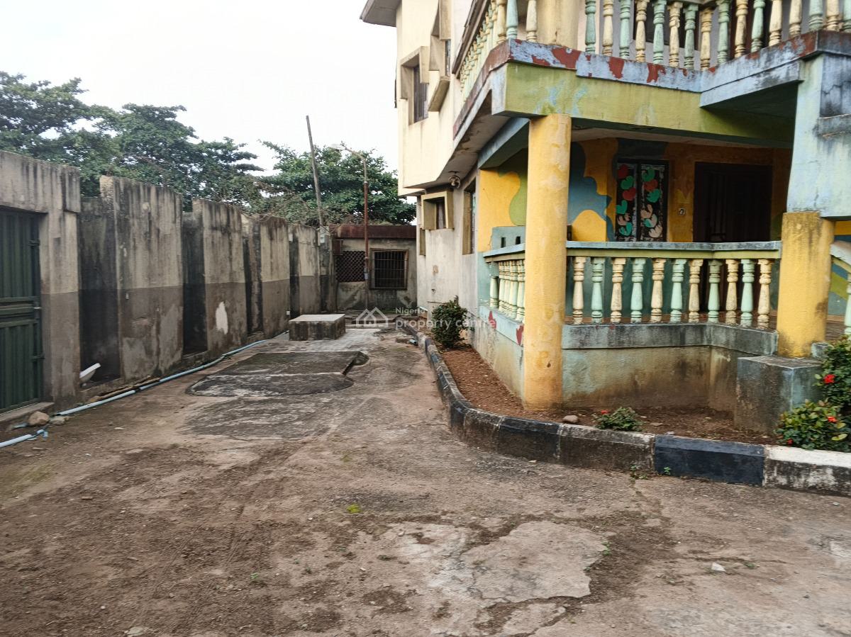 7 Bedroom Duplex with 2 Bq and Security Post on a Full Plot of Land Va, Gowon Estate Ipaja Lagos, Ipaja, Lagos, Detached Duplex for Sale