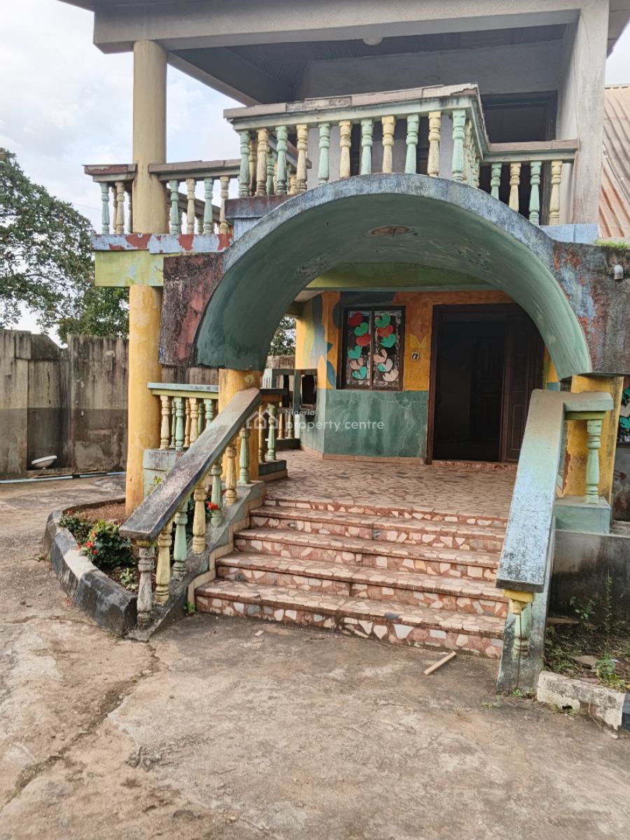 7 Bedroom Duplex with 2 Bq and Security Post on a Full Plot of Land Va, Gowon Estate Ipaja Lagos, Ipaja, Lagos, Detached Duplex for Sale
