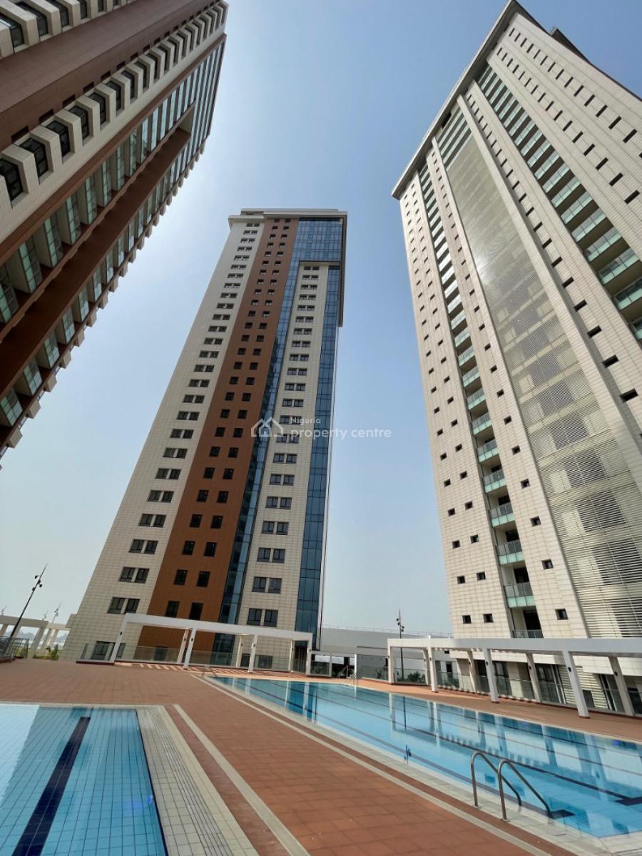 Exclusive Three Beds Apartment with 2 Pools, Gym & Squash Courts, Located at Azuri Tower, Eko Atlantic City, Lagos, Flat / Apartment for Sale