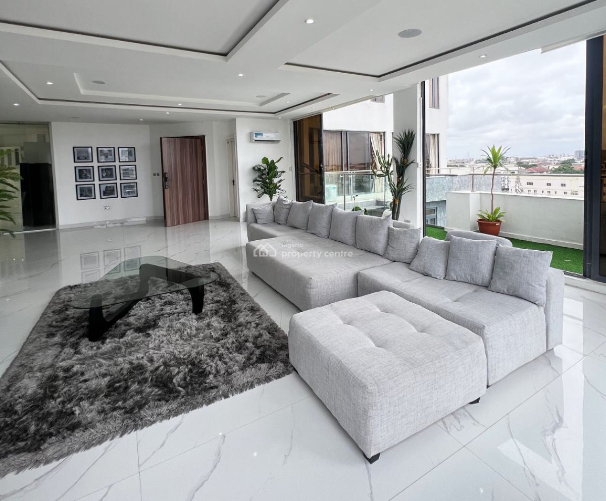 Tastefully Furnished 3 Bedroom Maisonette (6th Floor), Lekki Phase 1, Lekki, Lagos, Flat / Apartment for Rent