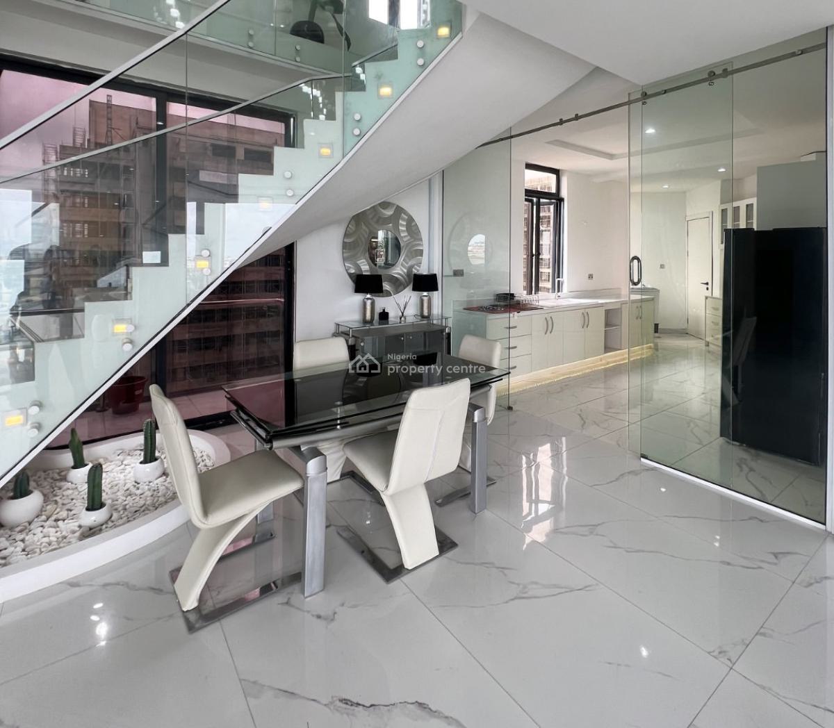 Tastefully Furnished 3 Bedroom Maisonette (6th Floor), Lekki Phase 1, Lekki, Lagos, Flat / Apartment for Rent