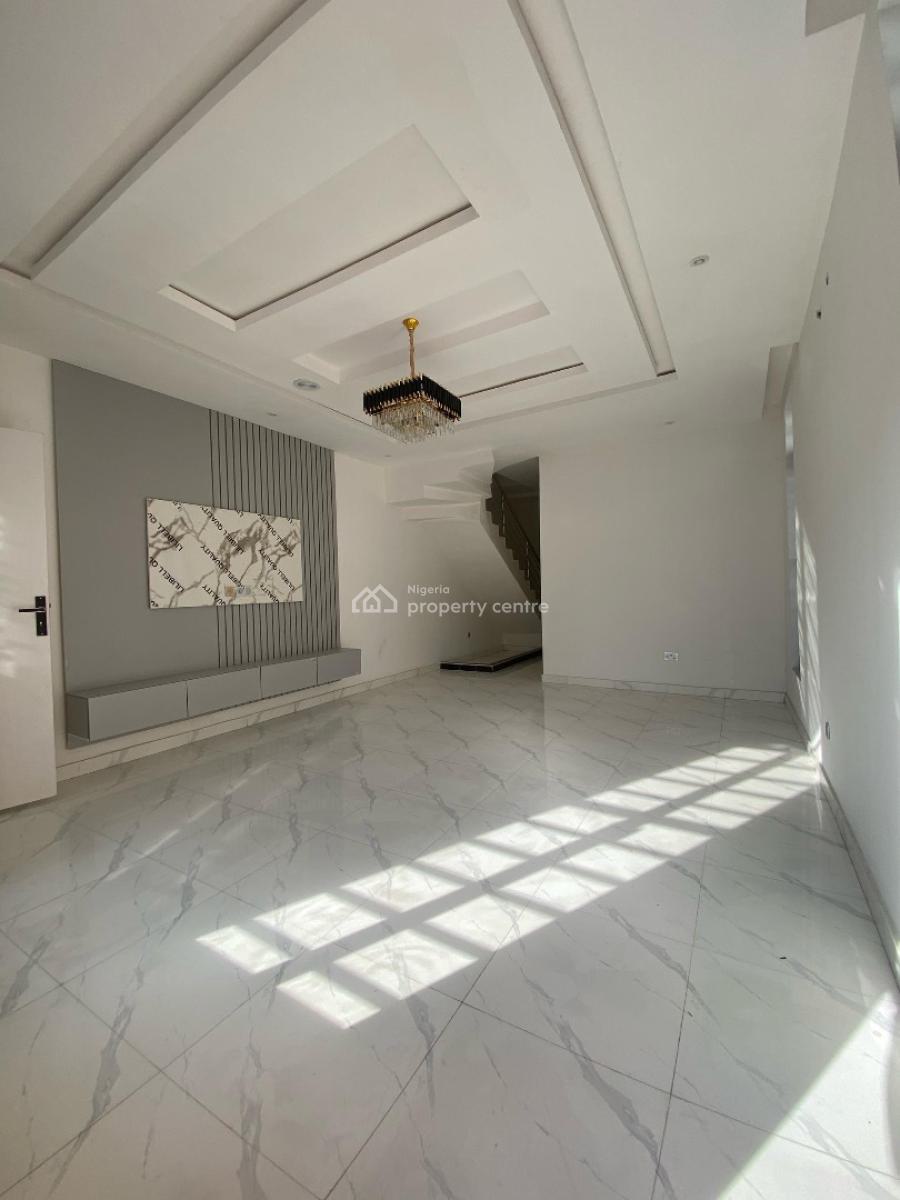 Luxury 4 Bedroom Terrace Duplex with a Bq, Agungi, Lekki, Lagos, Terraced Duplex for Rent