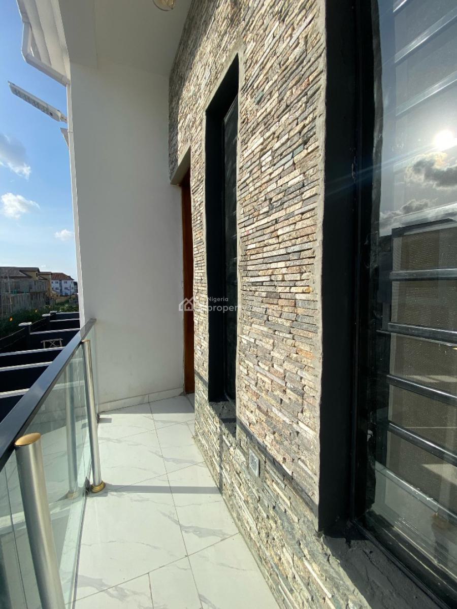 Luxury 4 Bedroom Terrace Duplex with a Bq, Agungi, Lekki, Lagos, Terraced Duplex for Rent