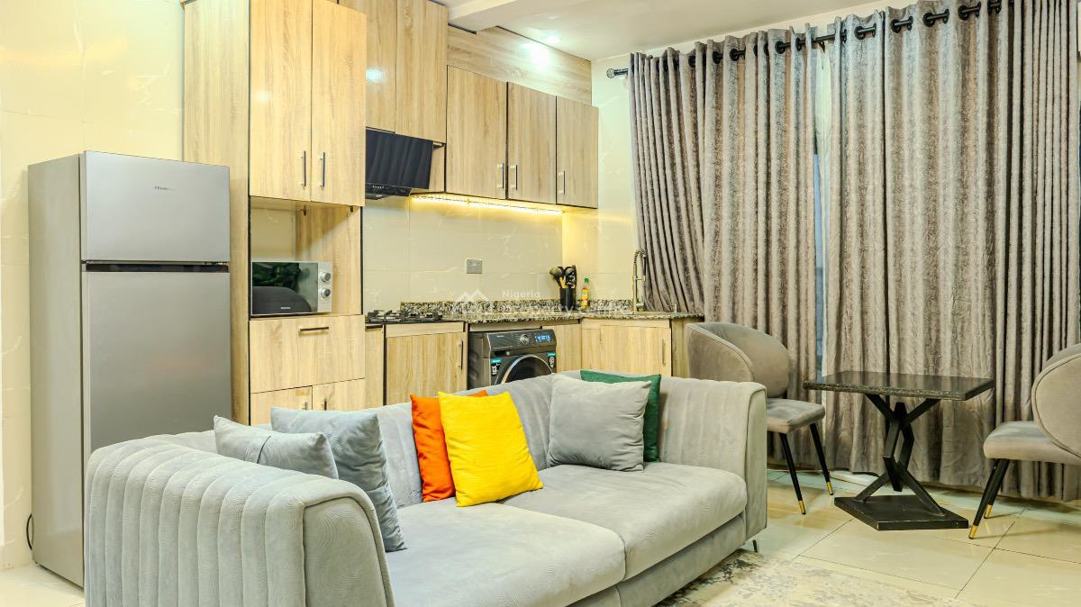 High-rise 1bedroom, Mijl Residents Estate, Ikate, Lekki, Lagos, Mini Flat (room and Parlour) Short Let