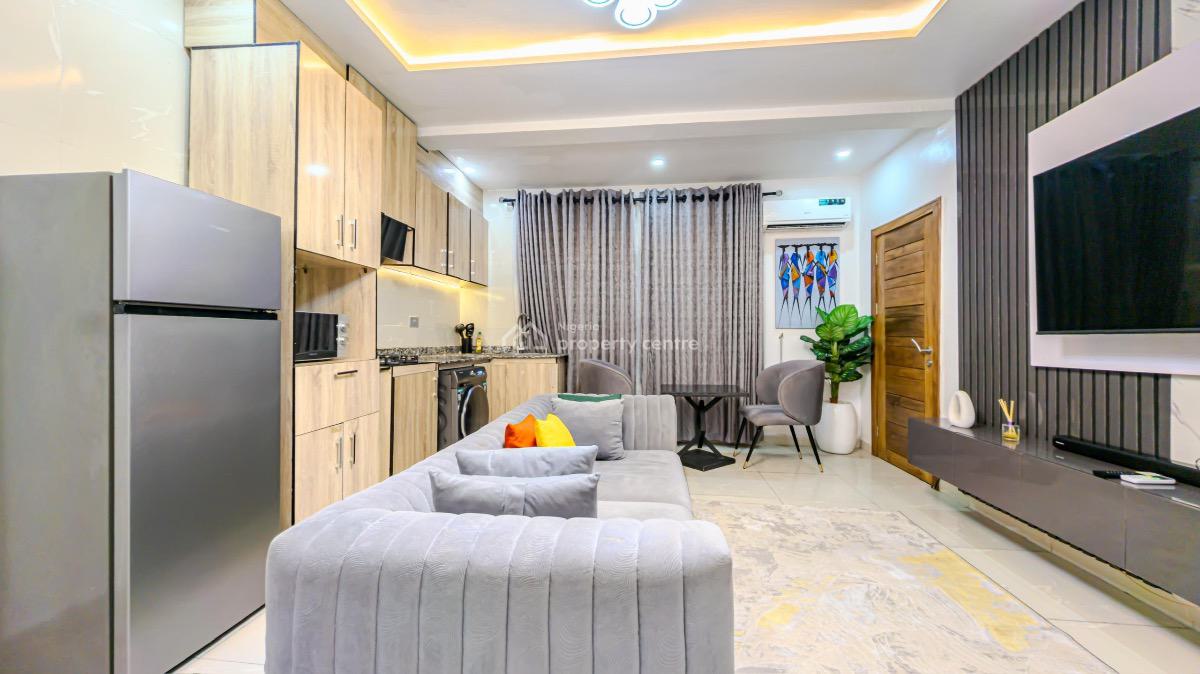 High-rise 1bedroom, Mijl Residents Estate, Ikate, Lekki, Lagos, Mini Flat (room and Parlour) Short Let