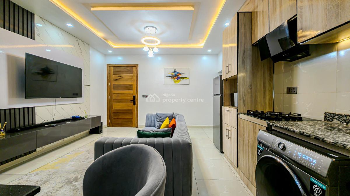 High-rise 1bedroom, Mijl Residents Estate, Ikate, Lekki, Lagos, Mini Flat (room and Parlour) Short Let
