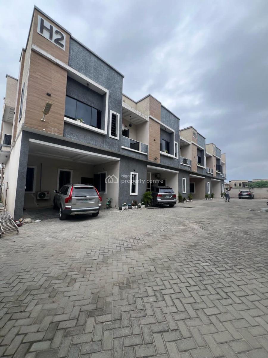 Beautiful 4 Bedroom Terrace Duplex, Orchid, Ajah, Lagos, Terraced Duplex for Rent