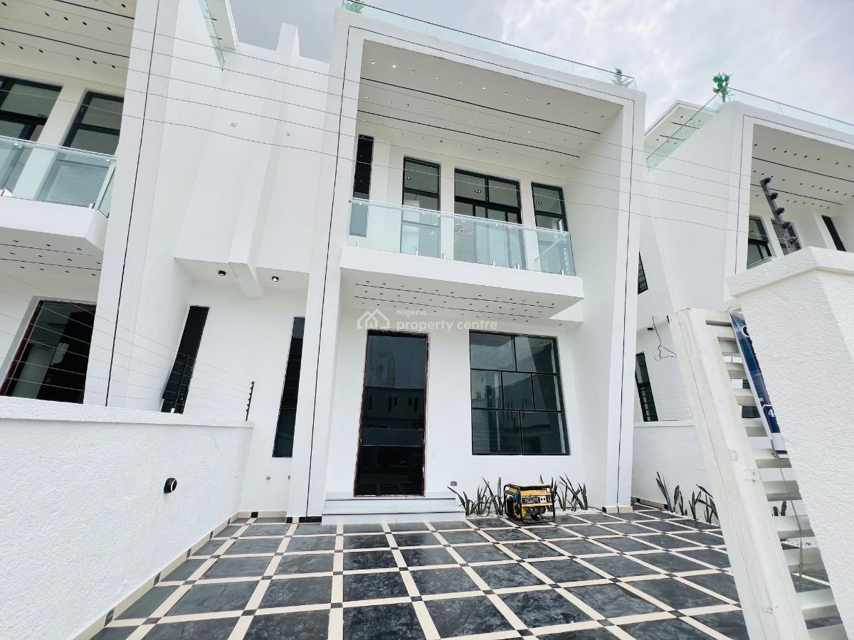 4bedroom Semi Detached Duplex with Bq, Lekki Palm City, Lekki, Lagos, Semi-detached Duplex for Sale