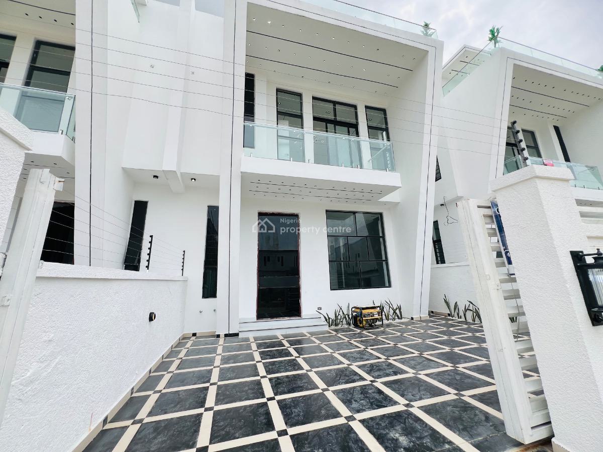 4bedroom Semi Detached Duplex with Bq, Lekki Palm City, Lekki, Lagos, Semi-detached Duplex for Sale