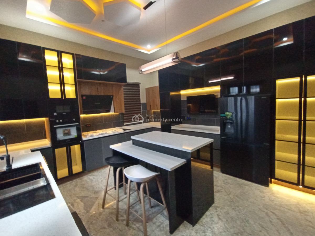Newly Built Furnished Exquisite 5 Bedroom Detached Duplex with Bq, Naf Valley Estate Asokoro, Asokoro District, Abuja, House for Sale