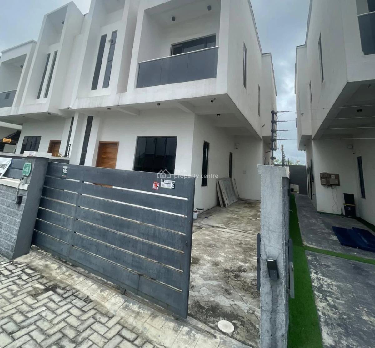 Spacious 4 Bedroom Semi  Detached House, Orchid Road, Lekki, Lagos, House for Rent