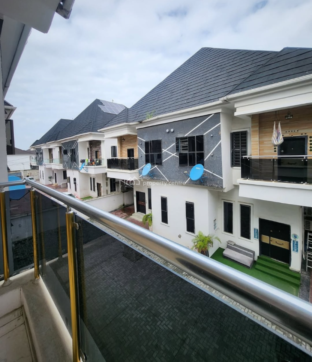 Spaciously Built 4bedroom Semi Detached with Fitted Kitchen, En-suite, Orchid Road, Lekki, Lagos, House for Rent