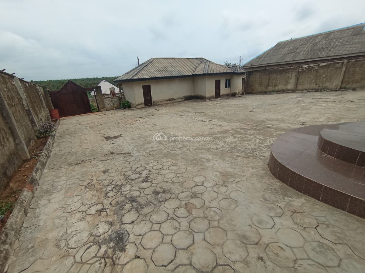 Standard 3 Bedroom Bungalow with a Mini Flat Setback on More Than Full, Itele Close to Ayobo Lagos, Ado-odo/ota, Ogun, Detached Bungalow for Sale