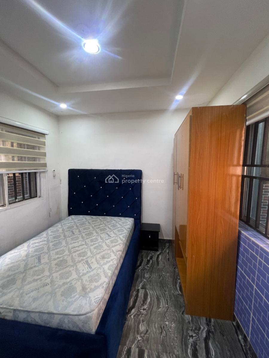 Semi Furnished 1 Bedroom Apartment with Inverter, Inside an Estate Along Galadimawa Expressway, Tarred Road All Through, Galadimawa, Abuja, Mini Flat (room and Parlour) for Rent