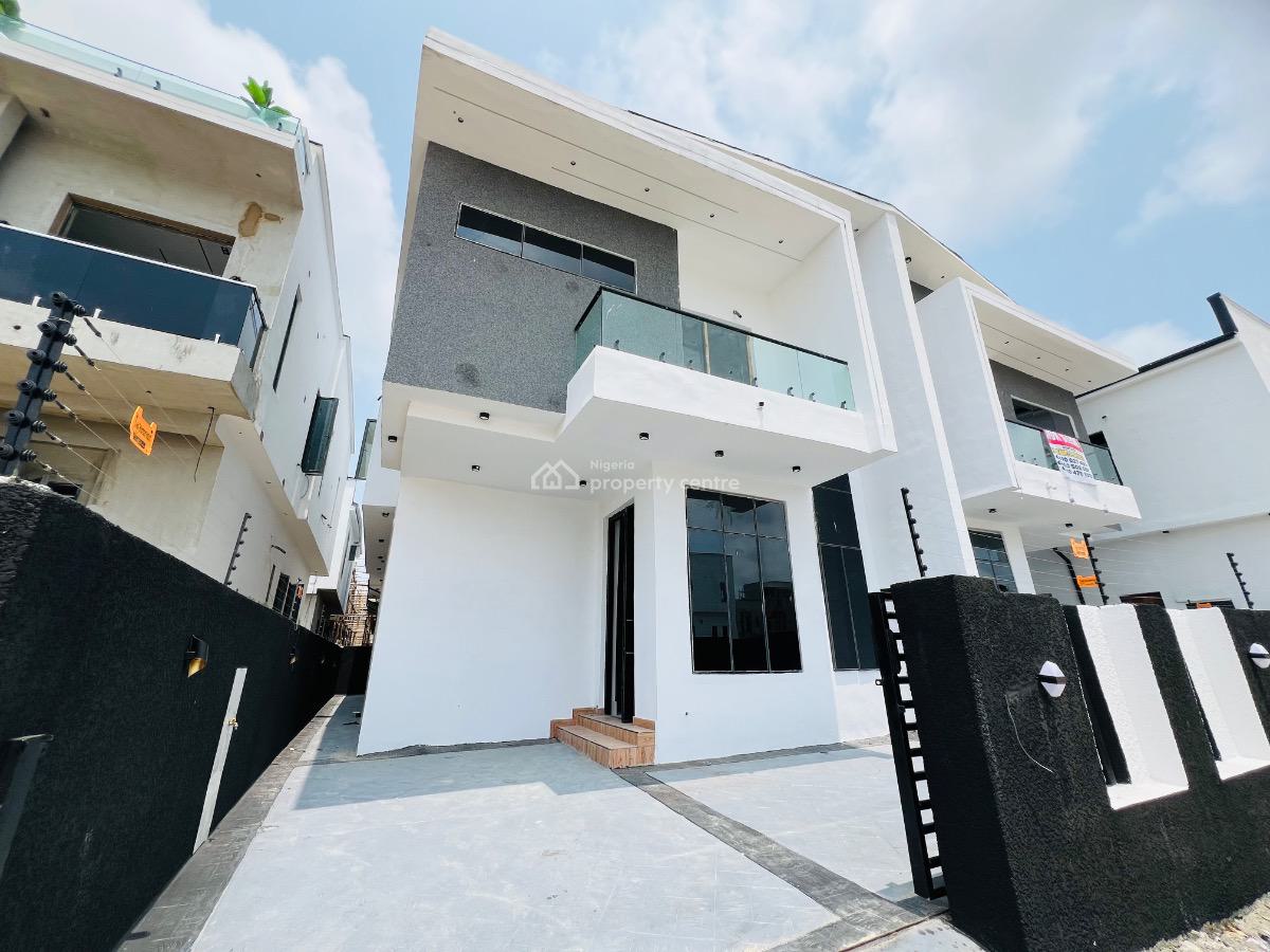 4bedroom Semi Detached Duplex with Bq, Lekki Palm City, Lekki, Lagos, Semi-detached Duplex for Sale