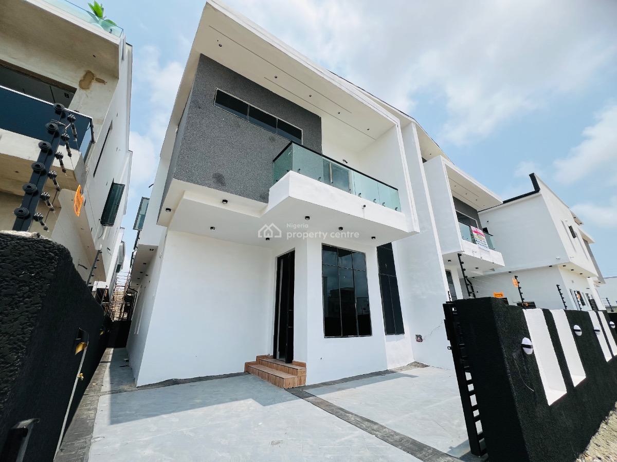 4bedroom Semi Detached Duplex with Bq, Lekki Palm City, Lekki, Lagos, Semi-detached Duplex for Sale