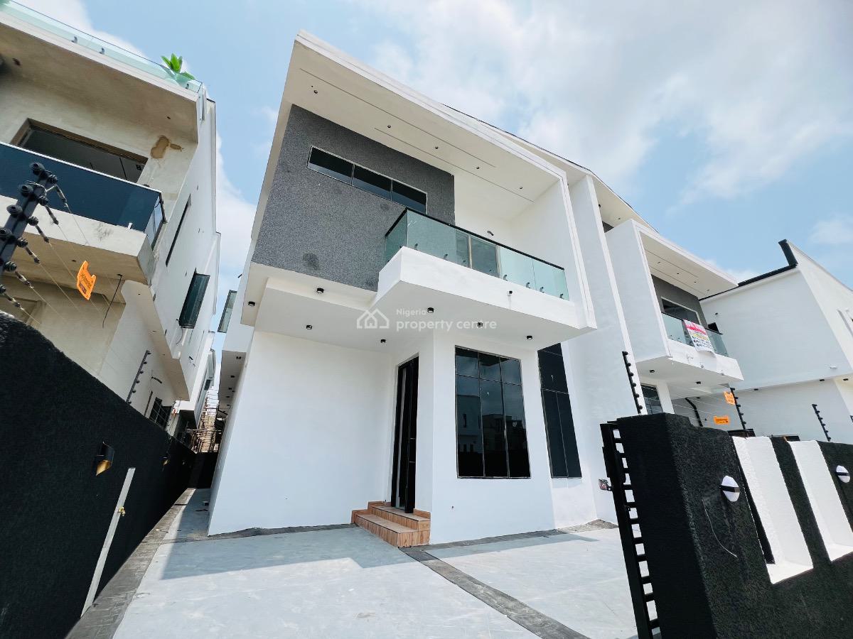4bedroom Semi Detached Duplex with Bq, Lekki Palm City, Lekki, Lagos, Semi-detached Duplex for Sale
