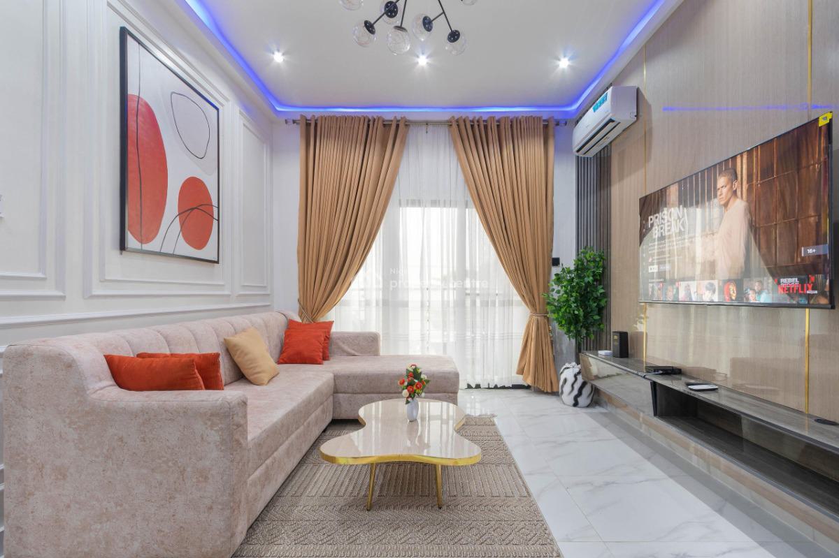 Luxury & Cozy 2bedroom Apartment with 3balconies, Lekki Phase 1, Lekki Phase 1, Lekki, Lagos, Flat / Apartment Short Let