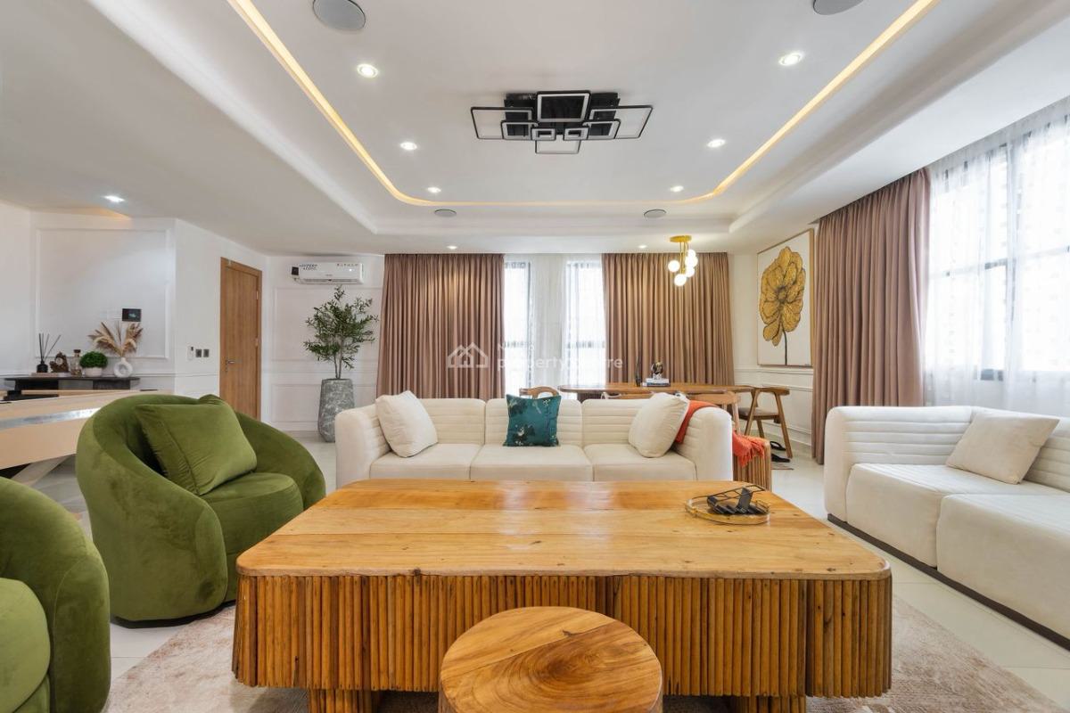 Luxury & Cozy 3bedroom with Balcony, Lekki Phase 1, Lekki Phase 1, Lekki, Lagos, House Short Let