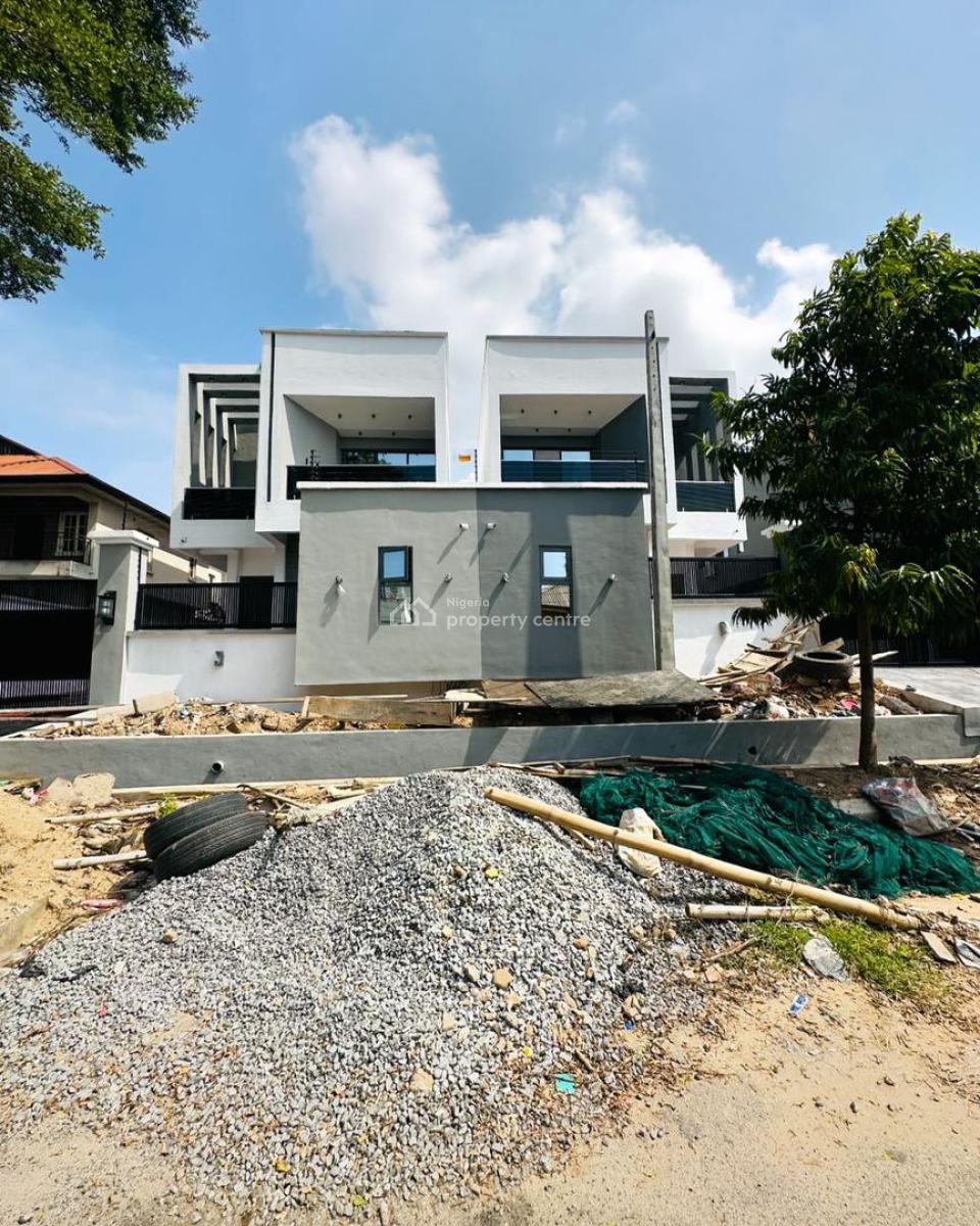 Newly Luxurious 4 Bedroom Detatched Duplex Plus Bq and Study, Masters Kitchen, Study Room, Fully Fitted Kitchen, All Room En Suite, Gra Phase 2, Magodo, Lagos, Detached Duplex for Sale