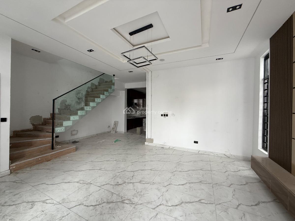 Brand New 4 Bedroom Fully Detached Duplex with Bq for Distress, Ikota Villa Estate Beside Mega Chiken, Ikota, Lekki, Lagos, Detached Duplex for Sale