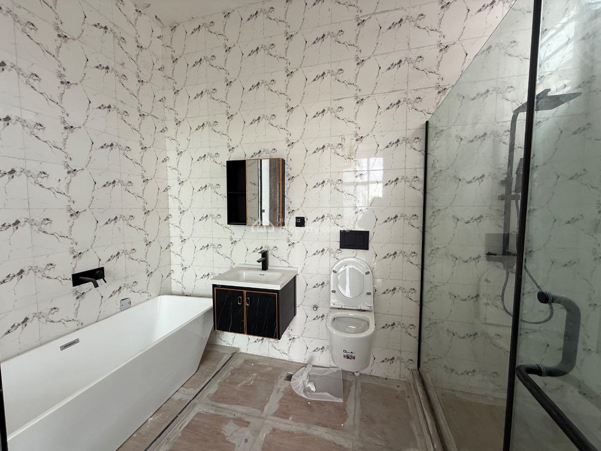 Brand New 4 Bedroom Fully Detached Duplex with Bq for Distress, Ikota Villa Estate Beside Mega Chiken, Ikota, Lekki, Lagos, Detached Duplex for Sale