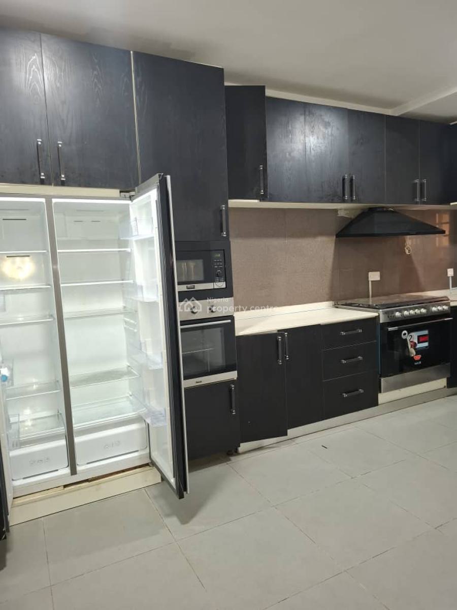 Fully Furnished and Serviced 4bedrooms Terrace Duplex with Bq., Main, Guzape District, Abuja, Terraced Duplex for Rent