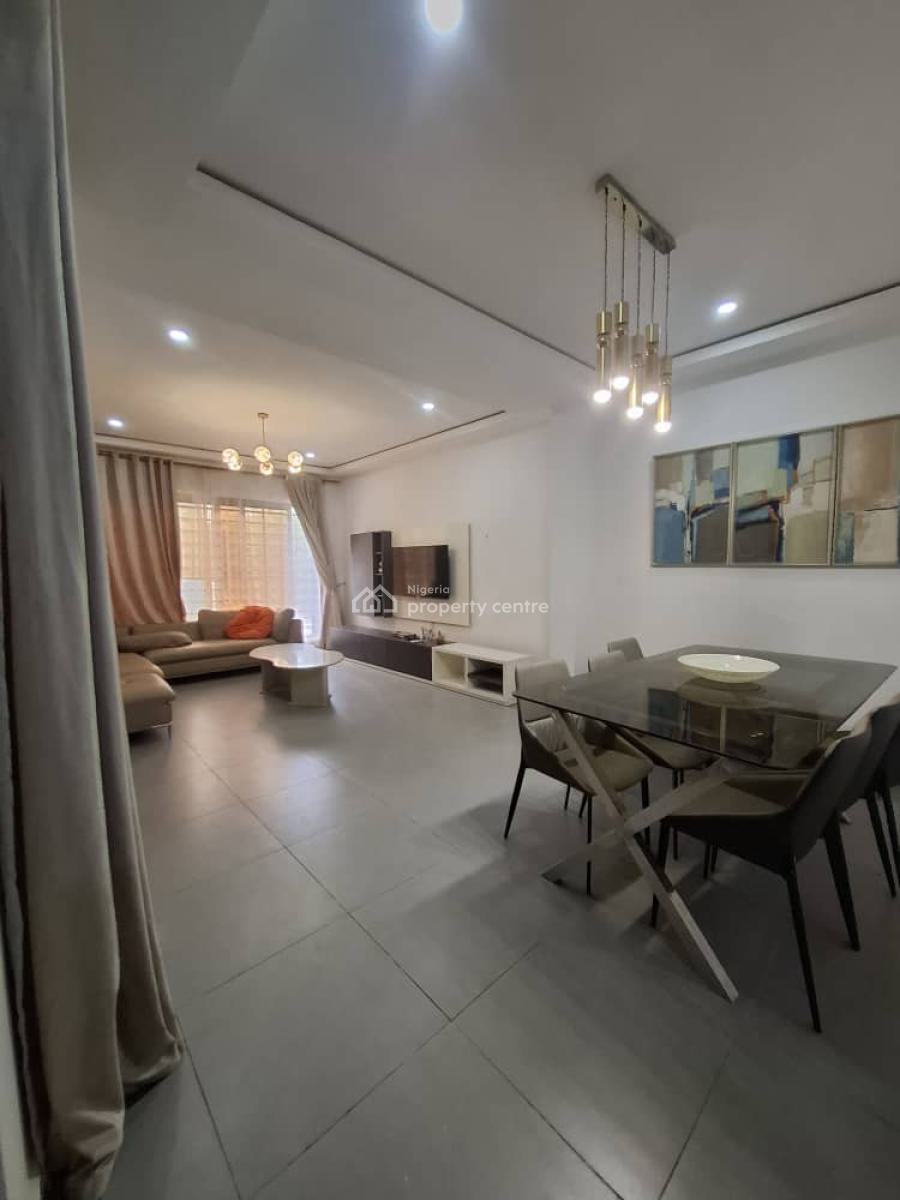 Fully Furnished and Serviced 4bedrooms Terrace Duplex with Bq., Main, Guzape District, Abuja, Terraced Duplex for Rent