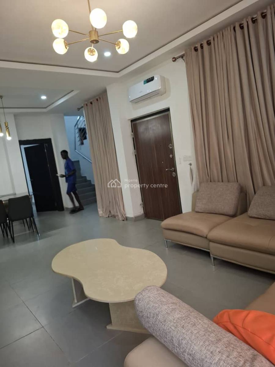 4 Bedroom Fully Furnished Terrace Duplex, Guzape District, Abuja, Terraced Duplex for Rent