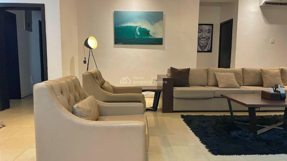Furninshed 3 Bedroom Apartment, Parkview, Ikoyi, Lagos, Flat / Apartment for Rent